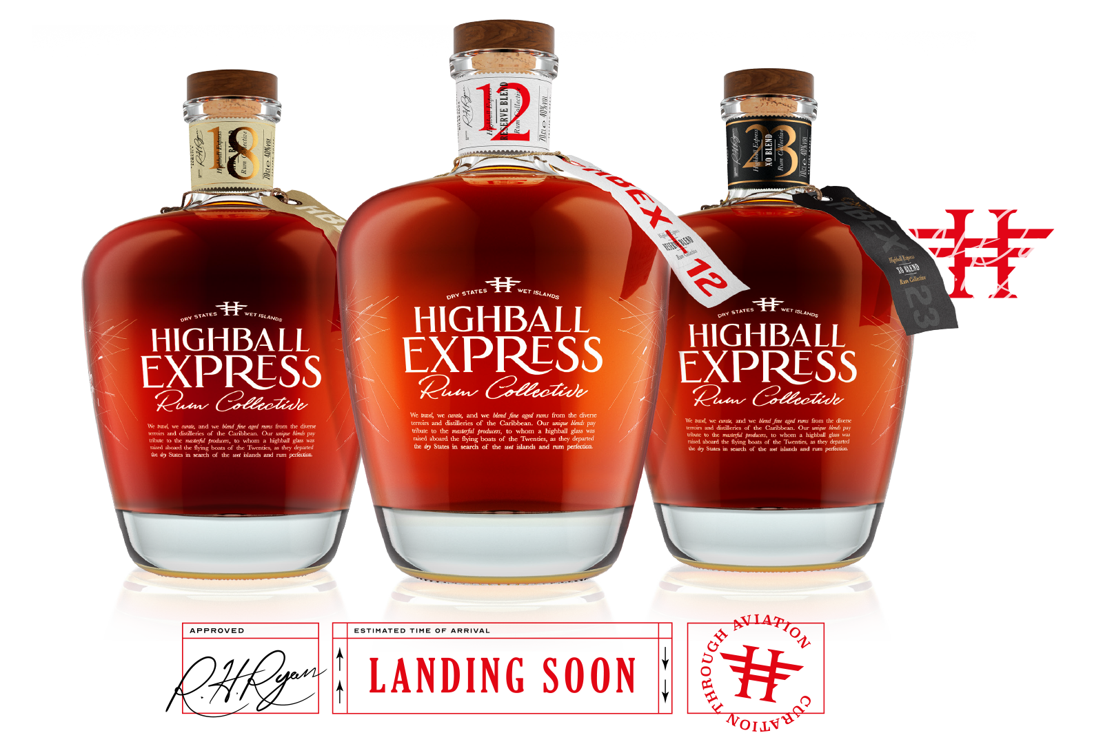 Highball Express bottles